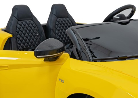 Pojazd Audi Spyder R8 LIFT STRONG Żółty Pojazd Audi Spyder R8 LIFT STRONG Żółty