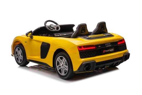 Pojazd Audi Spyder R8 LIFT Żółty Pojazd Audi Spyder R8 LIFT Żółty
