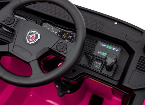 Pojazd Scania R-SERIE Różowy Pojazd Scania R-SERIE Różowy