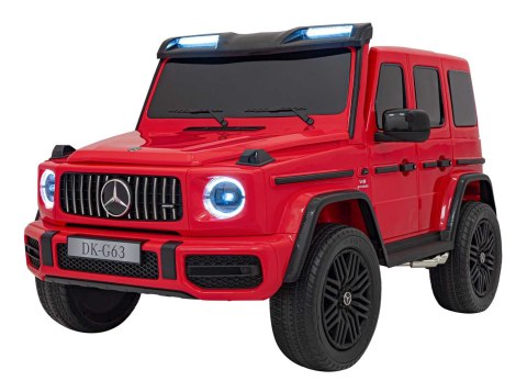 Pojazd Mercedes Benz G63 AMG XXL MP4 Czerwony Pojazd Mercedes Benz G63 AMG XXL MP4 Czerwony
