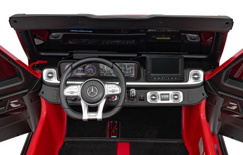 Pojazd Mercedes Benz G63 AMG XXL MP4 Czerwony Pojazd Mercedes Benz G63 AMG XXL MP4 Czerwony