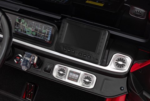 Pojazd Mercedes Benz G63 AMG XXL MP4 Czerwony Pojazd Mercedes Benz G63 AMG XXL MP4 Czerwony