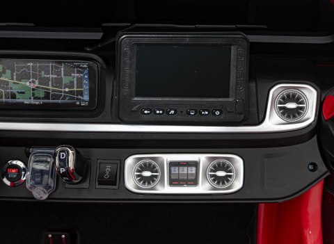 Pojazd Mercedes Benz G63 AMG XXL MP4 Czerwony Pojazd Mercedes Benz G63 AMG XXL MP4 Czerwony