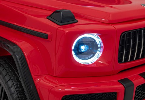 Pojazd Mercedes Benz G63 AMG XXL MP4 Czerwony Pojazd Mercedes Benz G63 AMG XXL MP4 Czerwony