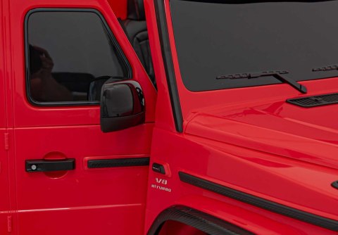 Pojazd Mercedes Benz G63 AMG XXL MP4 Czerwony Pojazd Mercedes Benz G63 AMG XXL MP4 Czerwony