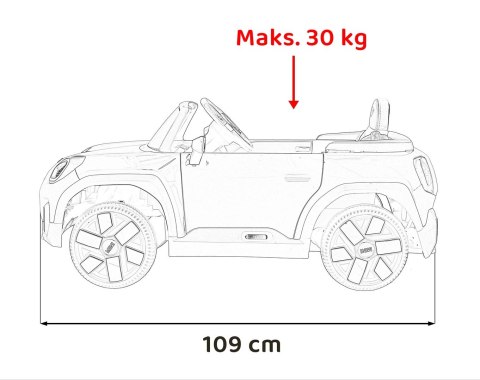 Pojazd Mini Concept Aceman Niebieski Pojazd Mini Concept Aceman Niebieski
