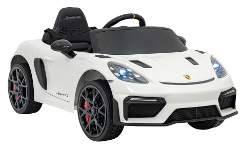 Pojazd Porsche Spyder RS 718 Biały Pojazd Porsche Spyder RS 718 Biały