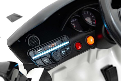 Pojazd Porsche Spyder RS 718 Biały Pojazd Porsche Spyder RS 718 Biały
