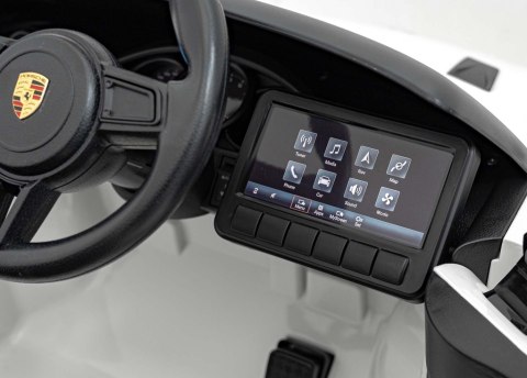 Pojazd Porsche Spyder RS 718 Biały Pojazd Porsche Spyder RS 718 Biały