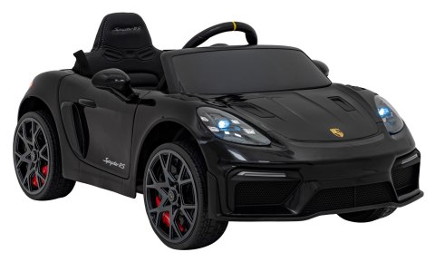 Pojazd Porsche Spyder RS 718 Czarny MP4 Pojazd Porsche Spyder RS 718 Czarny MP4