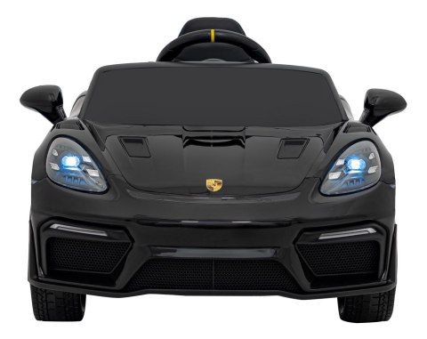 Pojazd Porsche Spyder RS 718 Czarny MP4 Pojazd Porsche Spyder RS 718 Czarny MP4