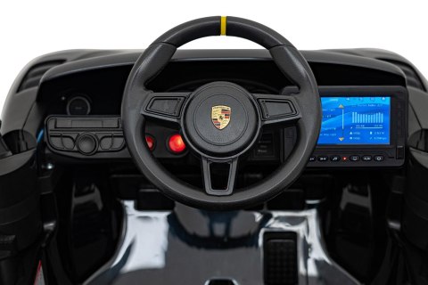 Pojazd Porsche Spyder RS 718 Czarny MP4 Pojazd Porsche Spyder RS 718 Czarny MP4
