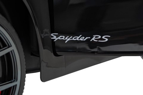 Pojazd Porsche Spyder RS 718 Czarny MP4 Pojazd Porsche Spyder RS 718 Czarny MP4