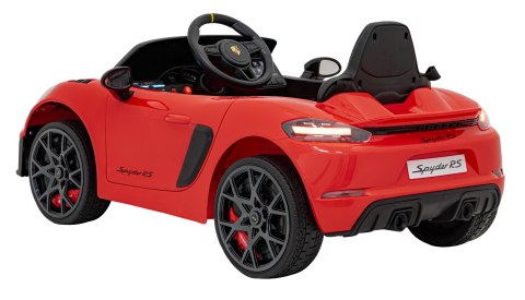Pojazd Porsche Spyder RS 718 Czerwony Pojazd Porsche Spyder RS 718 Czerwony