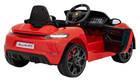 Pojazd Porsche Spyder RS 718 Czerwony Pojazd Porsche Spyder RS 718 Czerwony