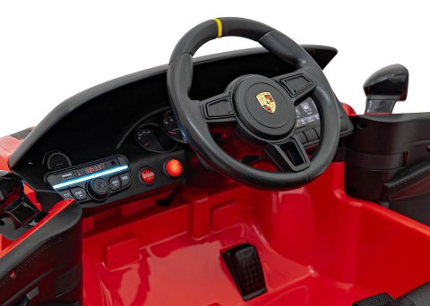 Pojazd Porsche Spyder RS 718 Czerwony Pojazd Porsche Spyder RS 718 Czerwony