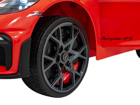 Pojazd Porsche Spyder RS 718 Czerwony Pojazd Porsche Spyder RS 718 Czerwony
