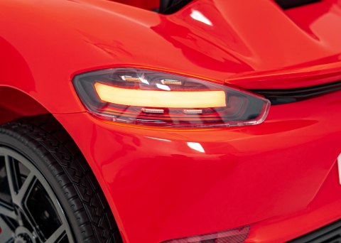 Pojazd Porsche Spyder RS 718 Czerwony Pojazd Porsche Spyder RS 718 Czerwony