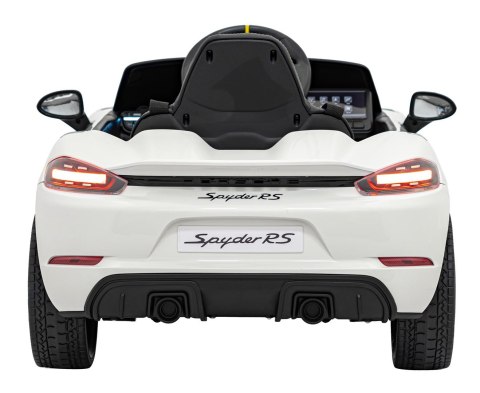 Pojazd Porsche Spyder RS 718 Lakier Biały Pojazd Porsche Spyder RS 718 Lakier Biały