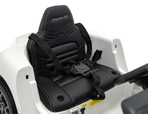 Pojazd Porsche Spyder RS 718 Lakier Biały Pojazd Porsche Spyder RS 718 Lakier Biały