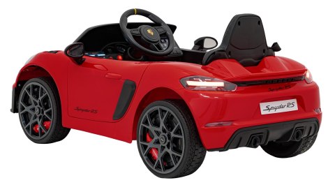 Pojazd Porsche Spyder RS 718 Lakier Czerwony Pojazd Porsche Spyder RS 718 Lakier Czerwony