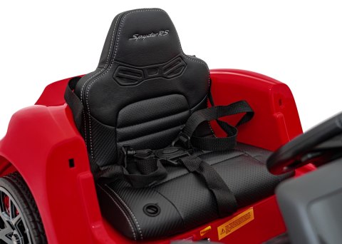 Pojazd Porsche Spyder RS 718 Lakier Czerwony Pojazd Porsche Spyder RS 718 Lakier Czerwony