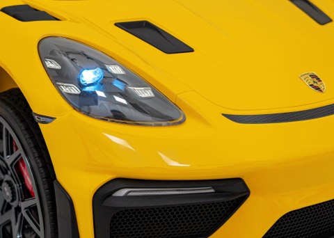 Pojazd Porsche Spyder RS 718 Lakier Żółty Pojazd Porsche Spyder RS 718 Lakier Żółty