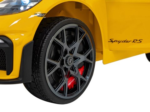 Pojazd Porsche Spyder RS 718 Lakier Żółty Pojazd Porsche Spyder RS 718 Lakier Żółty