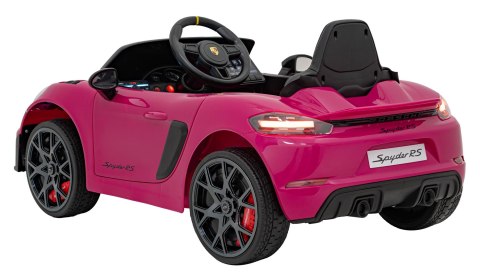 Pojazd Porsche Spyder RS 718 Różowy Pojazd Porsche Spyder RS 718 Różowy