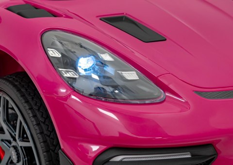 Pojazd Porsche Spyder RS 718 Różowy Pojazd Porsche Spyder RS 718 Różowy