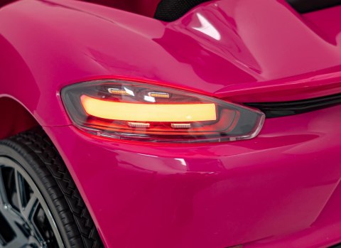 Pojazd Porsche Spyder RS 718 Różowy Pojazd Porsche Spyder RS 718 Różowy