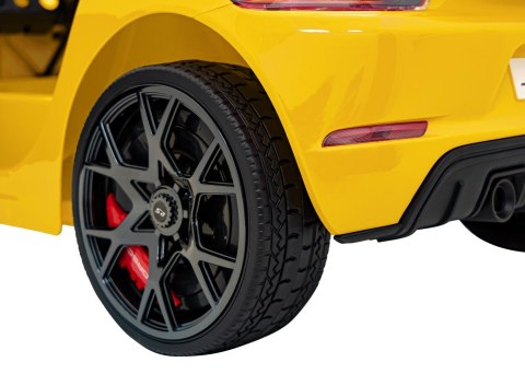 Pojazd Porsche Spyder RS 718 Żółty MP4 Pojazd Porsche Spyder RS 718 Żółty MP4