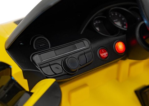 Pojazd Porsche Spyder RS 718 Żółty MP4 Pojazd Porsche Spyder RS 718 Żółty MP4