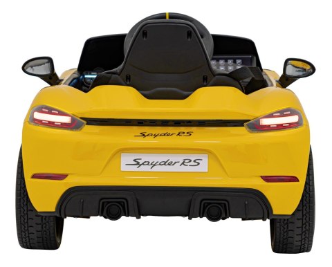 Pojazd Porsche Spyder RS 718 Żółty Pojazd Porsche Spyder RS 718 Żółty