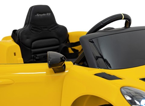 Pojazd Porsche Spyder RS 718 Żółty Pojazd Porsche Spyder RS 718 Żółty