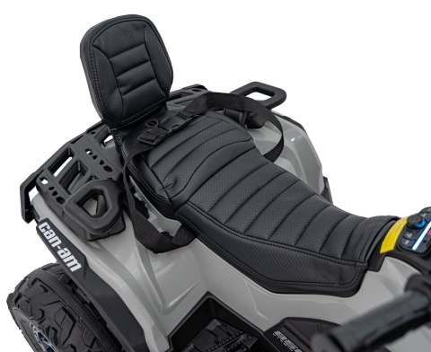 Quad Can Am Outlander ATV z Pilotem Szary Quad Can Am Outlander ATV z Pilotem Szary
