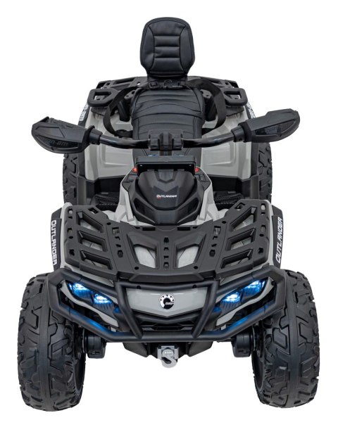 Quad Can Am Outlander ATV z Pilotem Szary Quad Can Am Outlander ATV z Pilotem Szary