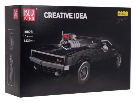 Zestaw Klocków Auto Sportowe Czarne 1439el. Zestaw Klocków Auto Sportowe Czarne 1439el.