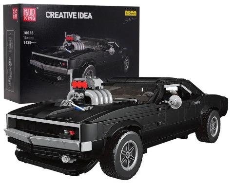 Zestaw Klocków Auto Sportowe Czarne 1439el. Zestaw Klocków Auto Sportowe Czarne 1439el.