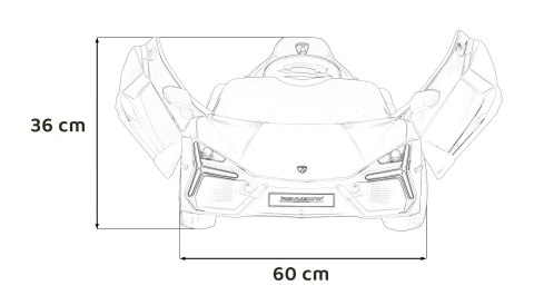 Pojazd Lamborghini Revuelto Szary