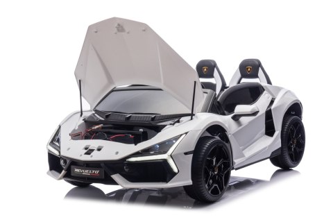 Pojazd Lamborghini Revuelto XL STRONG Biały Pojazd Lamborghini Revuelto XL STRONG Biały