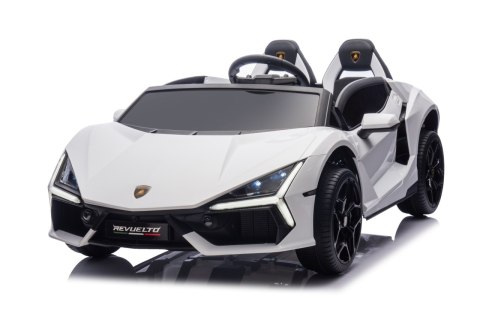 Pojazd Lamborghini Revuelto XL STRONG Biały Pojazd Lamborghini Revuelto XL STRONG Biały