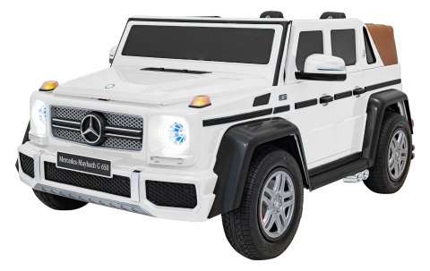 Pojazd Mercedes Benz MAYBACH G650 Biały Pojazd Mercedes Benz MAYBACH G650 Biały