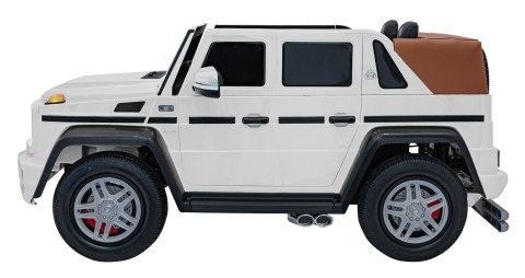 Pojazd Mercedes Benz MAYBACH G650 Biały Pojazd Mercedes Benz MAYBACH G650 Biały