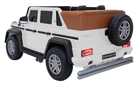 Pojazd Mercedes Benz MAYBACH G650 Biały Pojazd Mercedes Benz MAYBACH G650 Biały