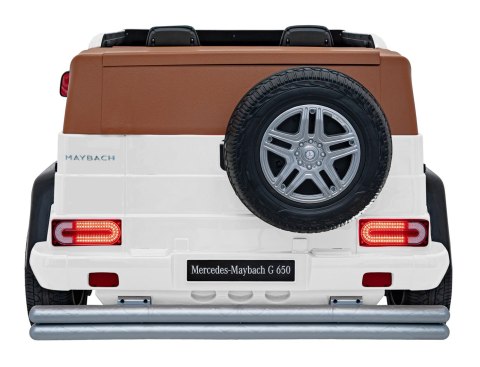 Pojazd Mercedes Benz MAYBACH G650 Biały Pojazd Mercedes Benz MAYBACH G650 Biały