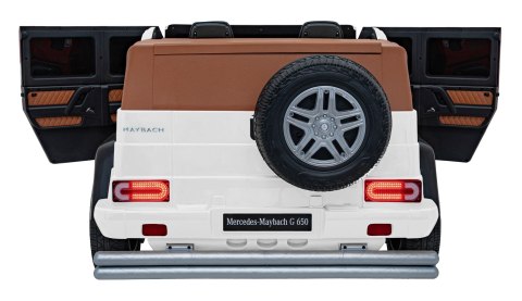 Pojazd Mercedes Benz MAYBACH G650 Biały Pojazd Mercedes Benz MAYBACH G650 Biały
