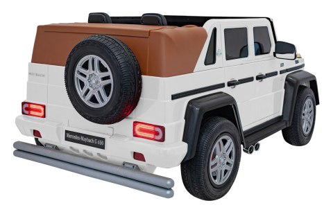 Pojazd Mercedes Benz MAYBACH G650 Biały Pojazd Mercedes Benz MAYBACH G650 Biały