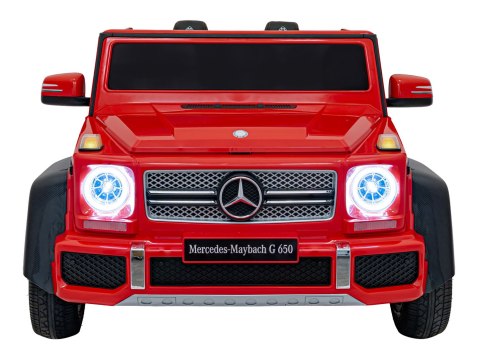 Pojazd Mercedes Benz MAYBACH G650 STRONG Czerwony Pojazd Mercedes Benz MAYBACH G650 STRONG Czerwony