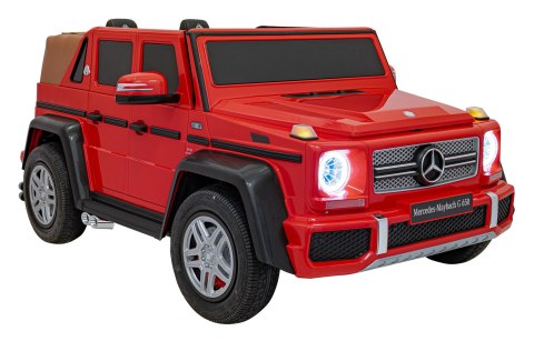 Pojazd Mercedes Benz MAYBACH G650 STRONG Czerwony Pojazd Mercedes Benz MAYBACH G650 STRONG Czerwony